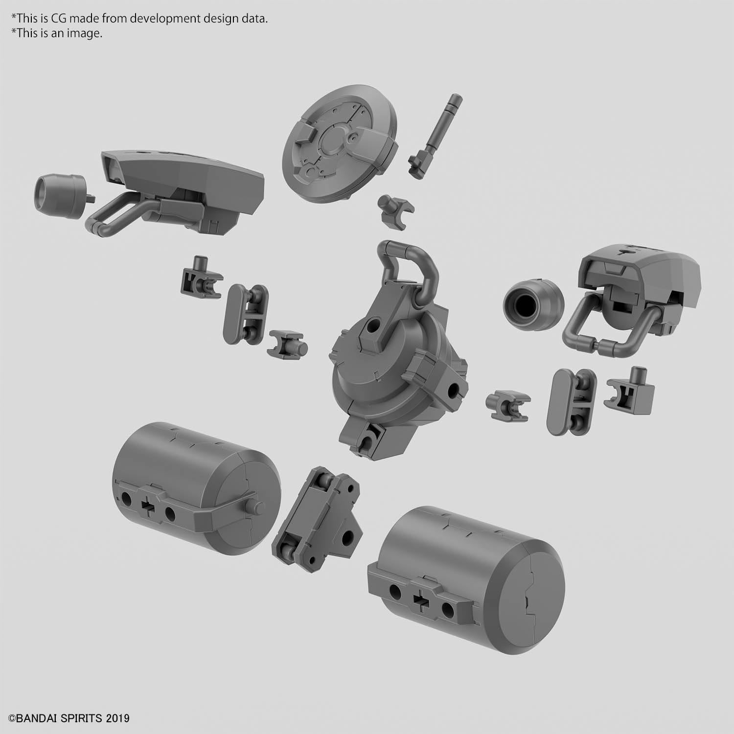 Bandai 30MM OW030 OPTION PARTS SET16 - BanzaiHobby
