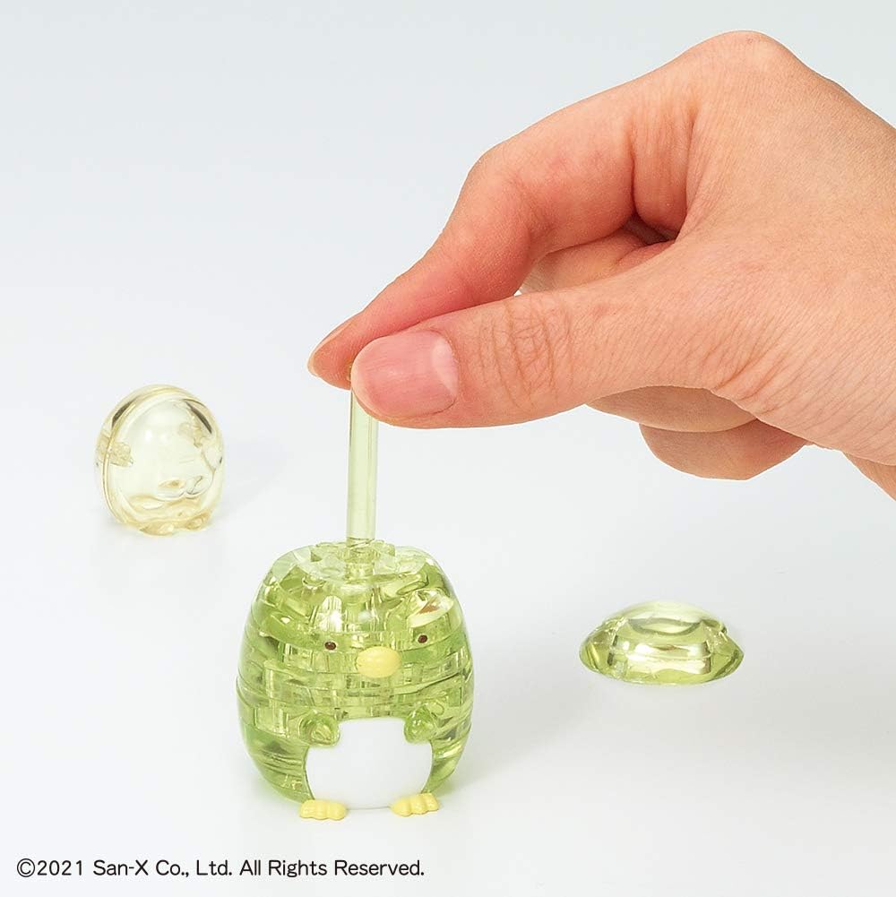 Beverly 50268 Crystal Puzzle, Sumikko Gurashi, Penguin & Tapioka 18 Piece - BanzaiHobby