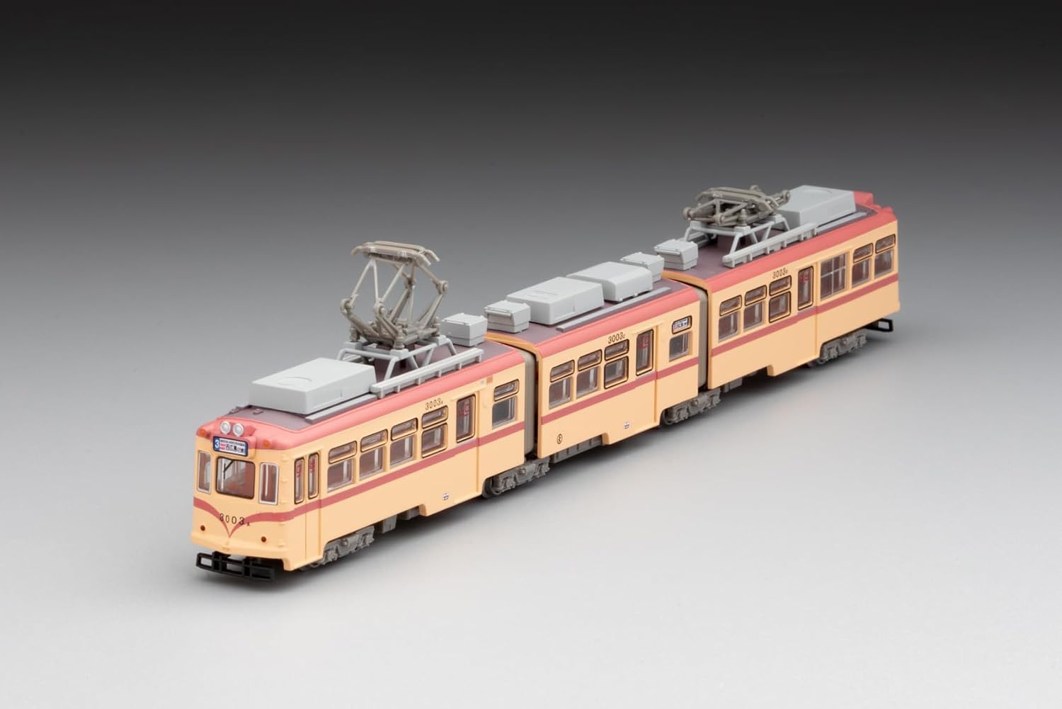 TOMYTEC Railway Collection (N Scale) Hiroshima Electric Railway 3000 Series No. 3003 - BanzaiHobby