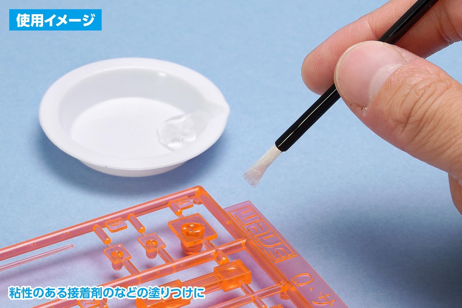 Wave OF-057 Finish Products Series Single Use Type Fine Brush, 12 Pieces - BanzaiHobby