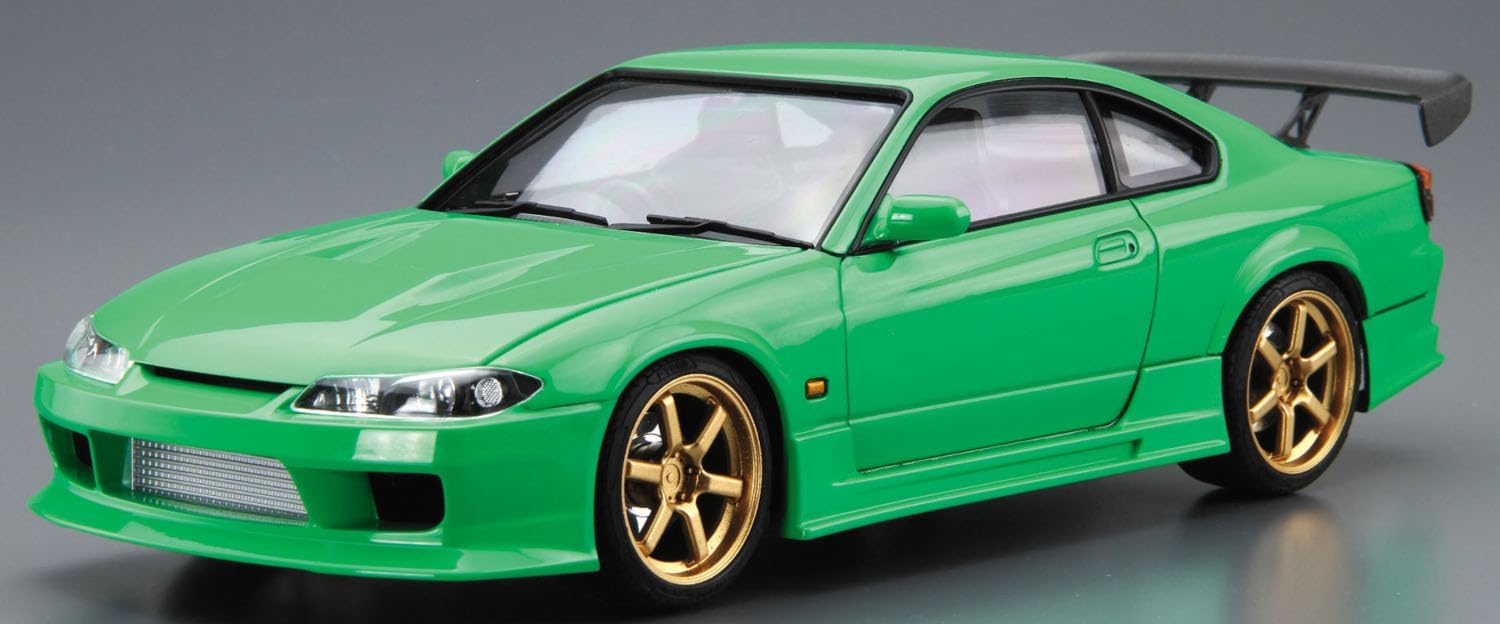 Aoshima 068793 1/24 Bunka Kyozai The Tuned Car Series No.42 Nissan Rodeck Style S15 Silvia '99 - BanzaiHobby