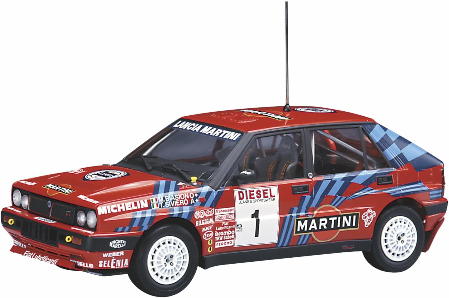 Hasegawa 20825 1/24 Lancia Delta HF Integrale 16v 1989 Sanremo Rally