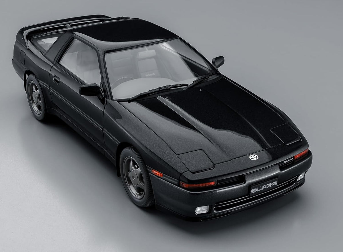 Hasegawa 20811 1/24 Toyota Supra A70 2.5GT Twin Turbo R 1990 Black Color - BanzaiHobby