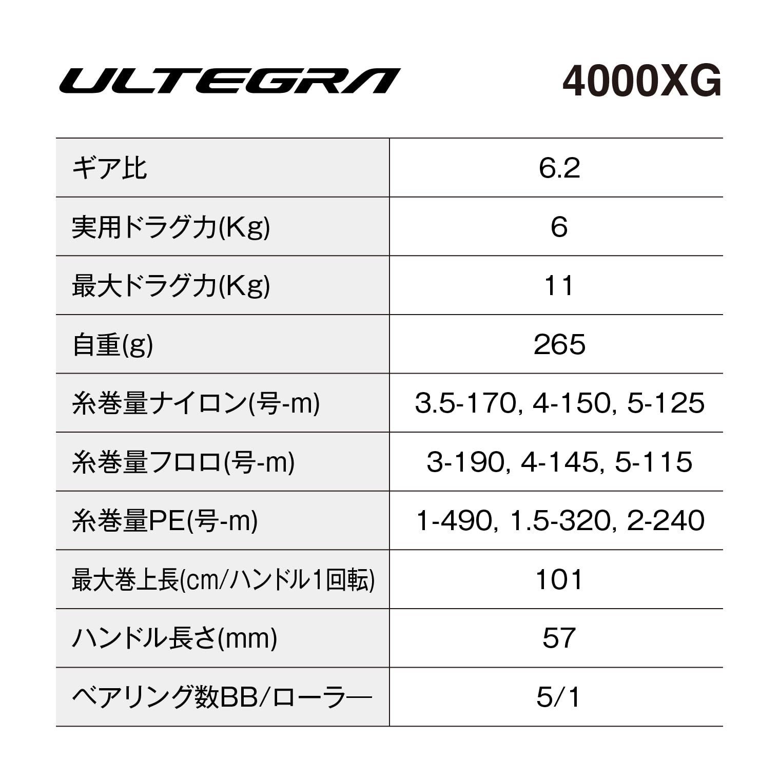 シマノ(SHIMANO) スピニングリール 25アルテグラ 4000XG