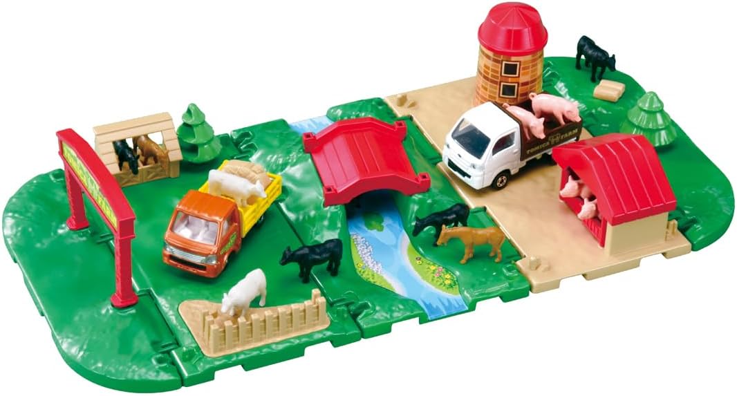 Tomica World Tomica & Town Lively Ranch Set