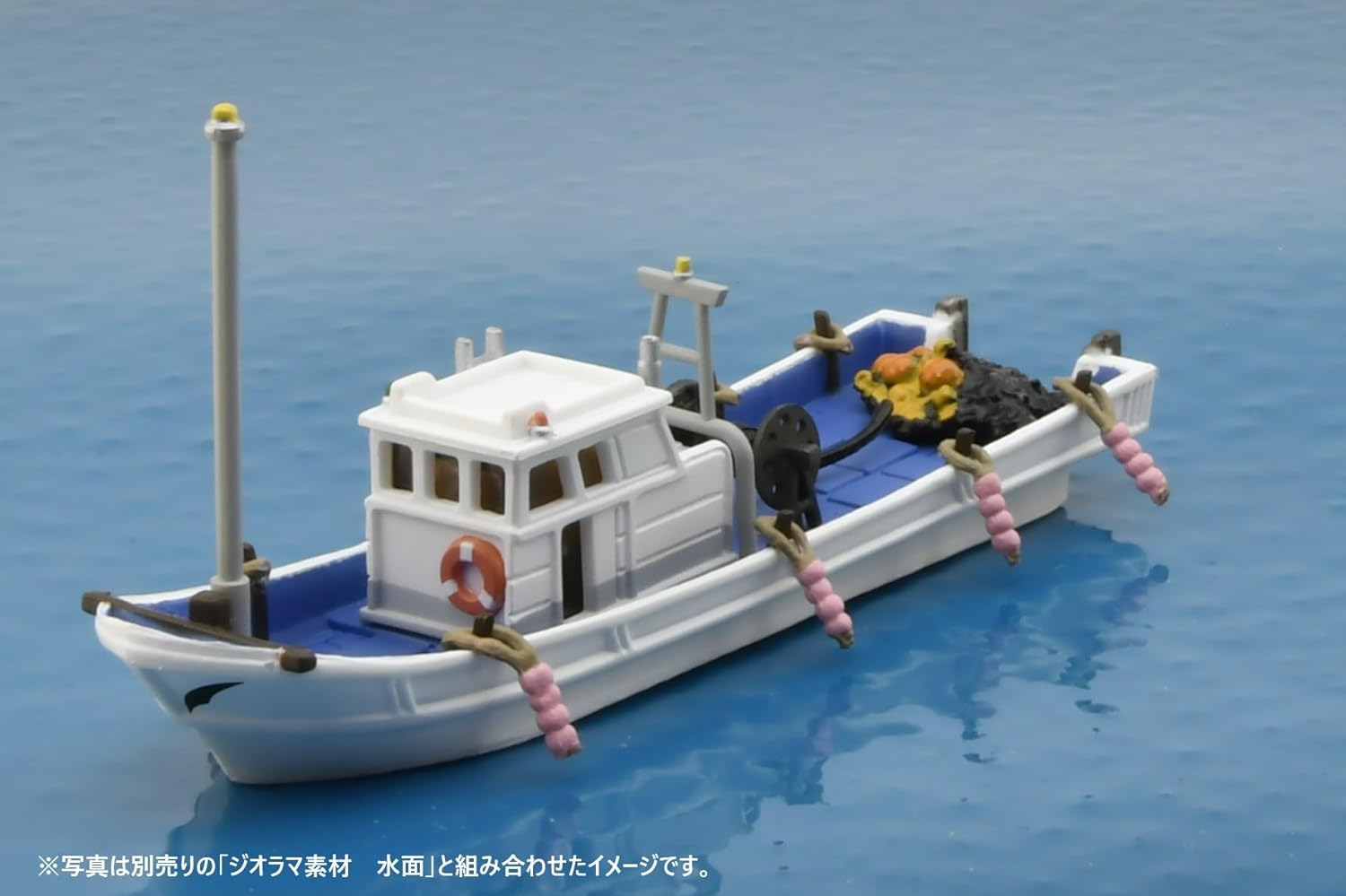 Tomytec 009-3 Scene Collection Scene Accessories Fishing Boat A3 Diorama Supplies - BanzaiHobby