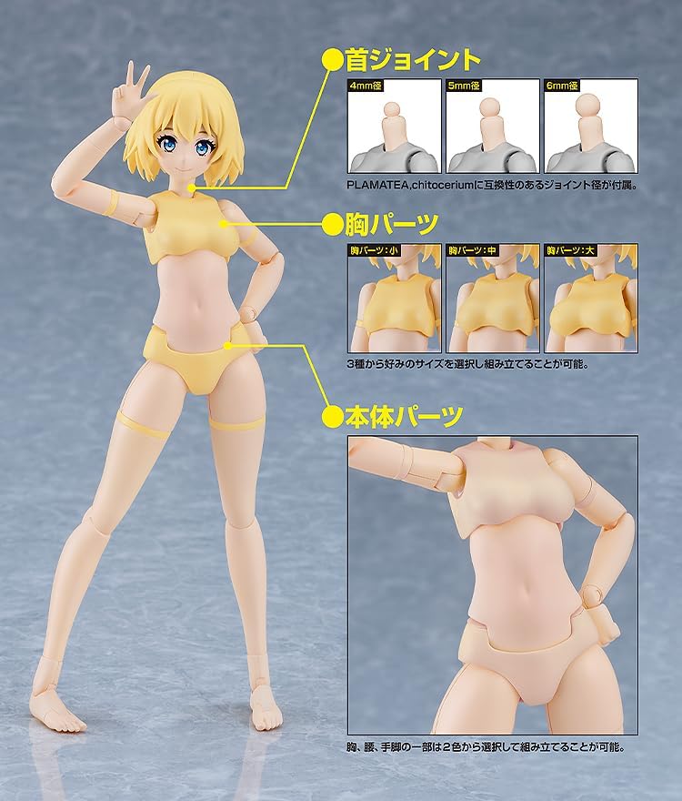 Good Smile Company PLAMATEA Muse Body Ichika B Type - BanzaiHobby