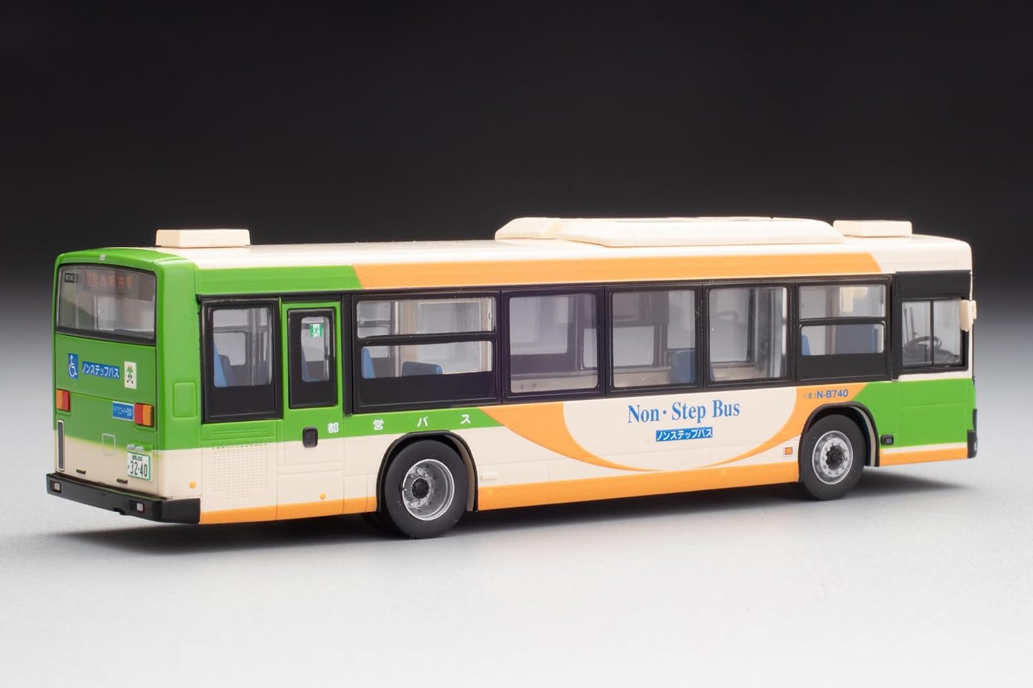 TOMYTEC JH004-2 (HO Scale) National Bus Collection 80 Tokyo Metropolitan Bureau of Transportation - BanzaiHobby