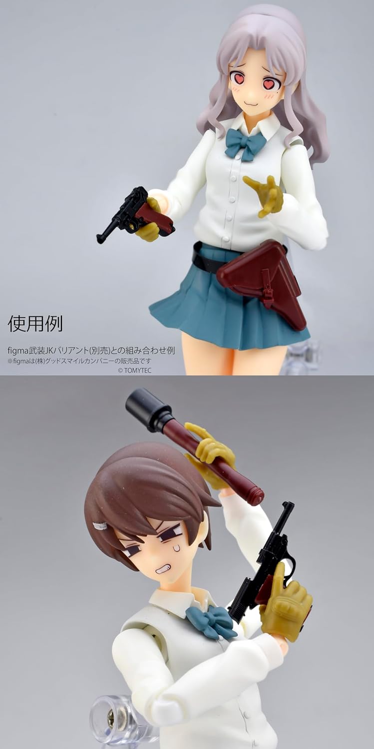 Tomytec Little Armory STUDY1942 LA097 P08 & 38 Type Plastic Model - BanzaiHobby