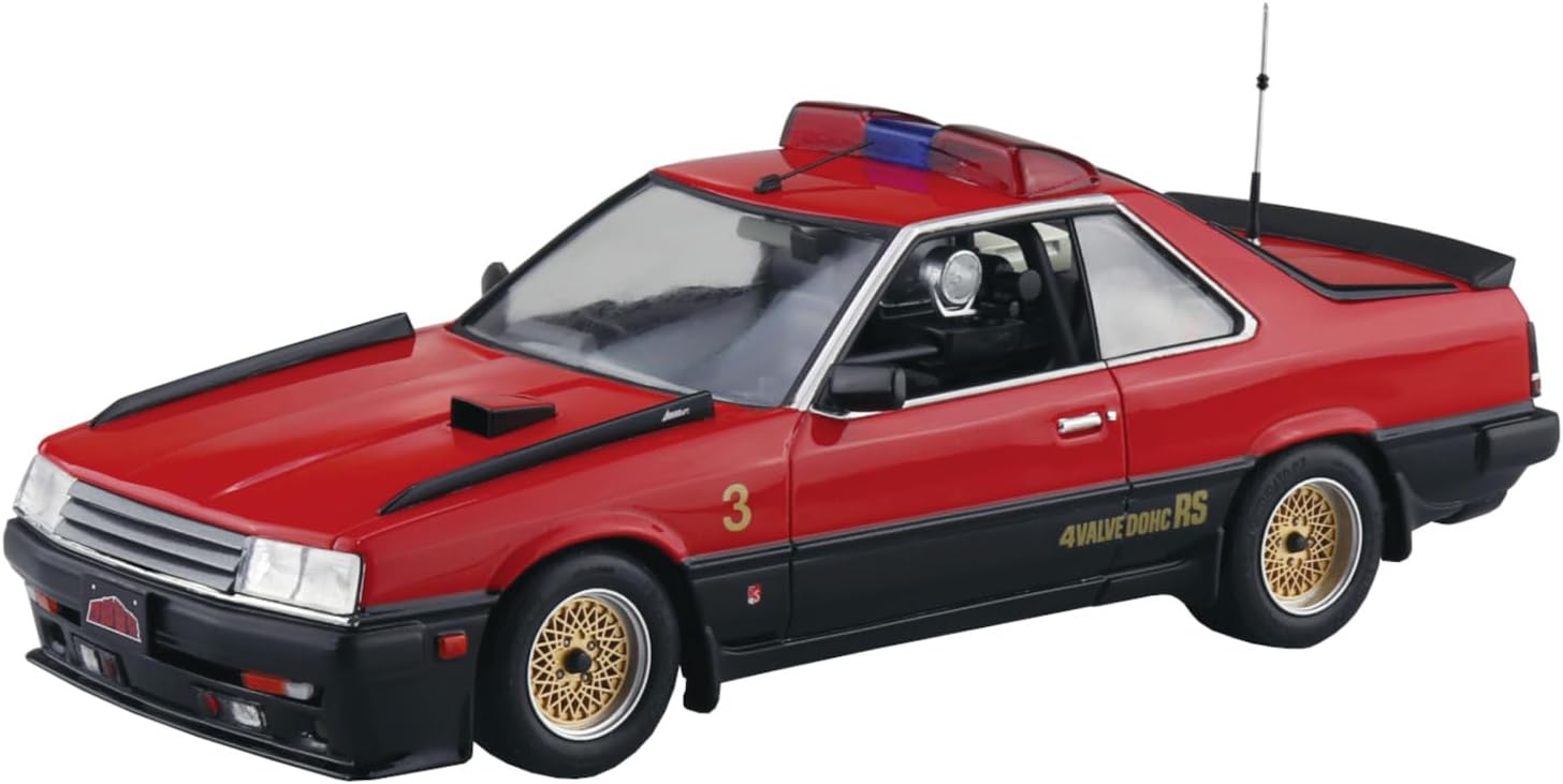 Aoshima 067697 1/24 Bunka Kyozai Seibu Police No.5 Machine RS-3 - BanzaiHobby