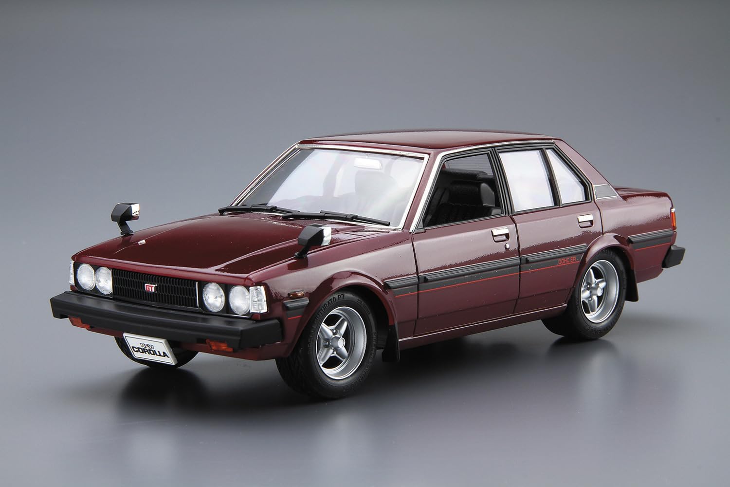 Aoshima 1/24 The Model Car No. 71 Toyota E71/70 Corolla Sedan GT/DX '79 - BanzaiHobby