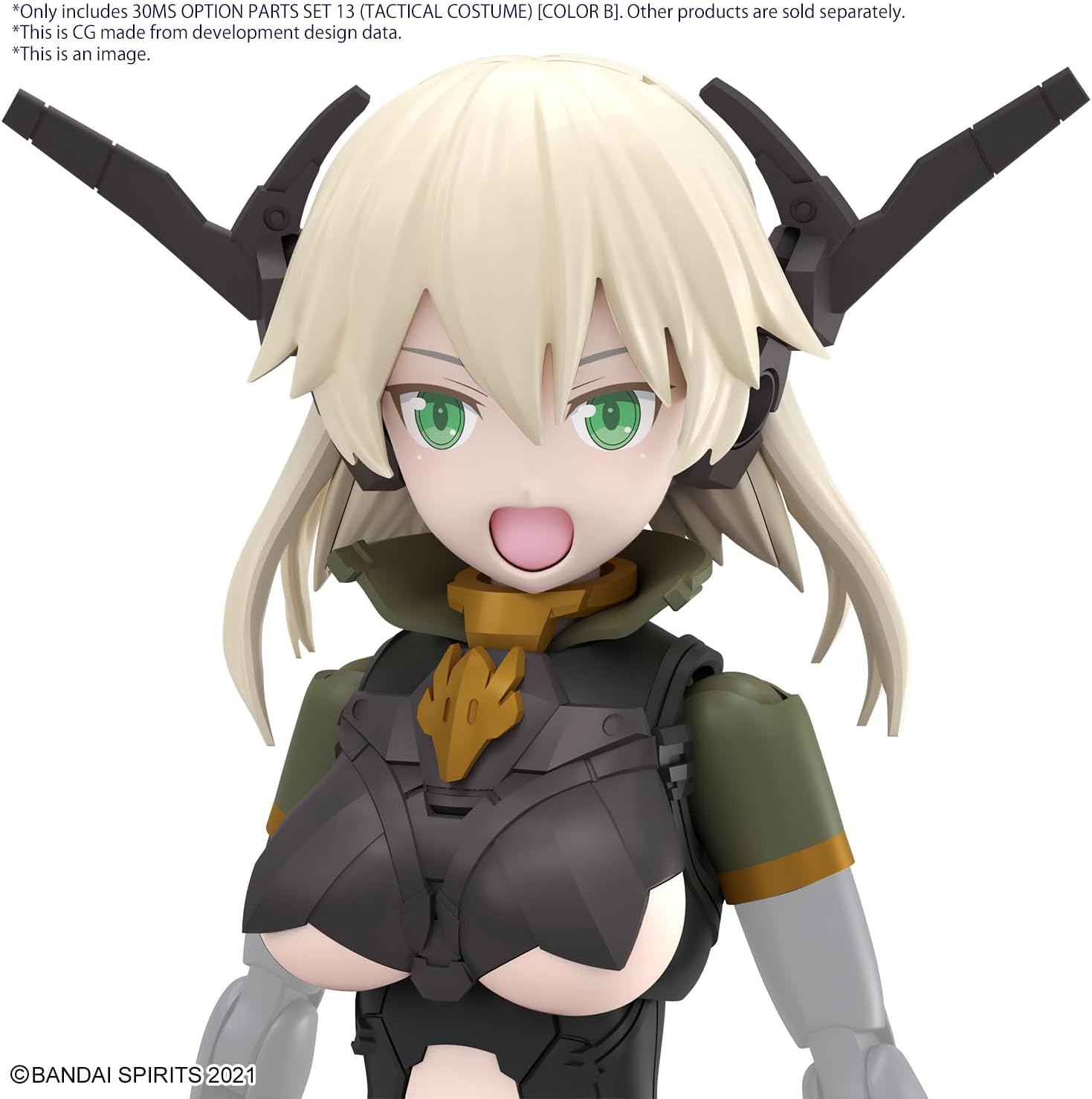 Bandai 671516 30MS Optional Parts Set 13 (Tactical Costume) (Color B) - BanzaiHobby