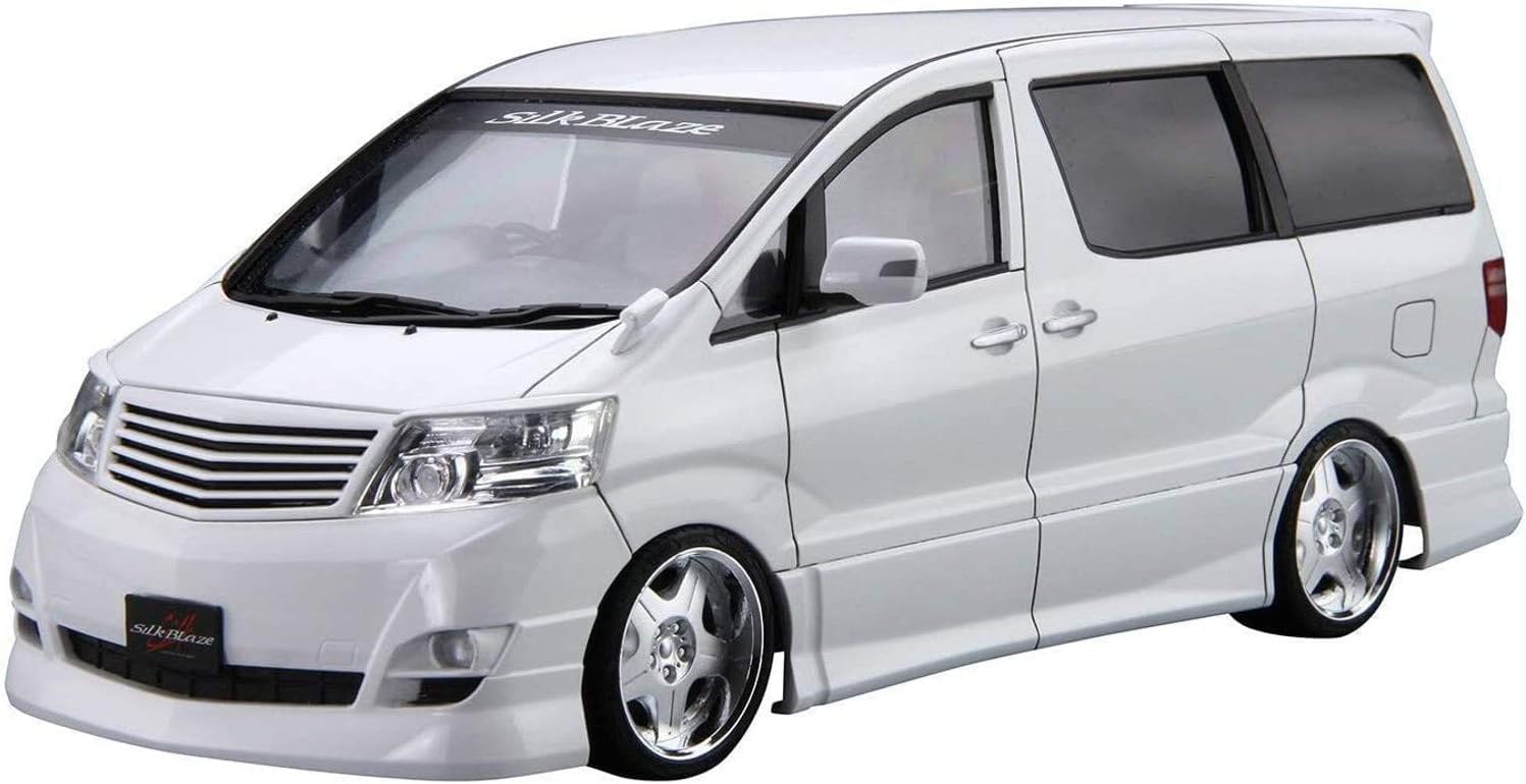 Aoshima 1/24 The Tuned Car No.07 Silk Blaze MNH/ANH10・15W Alphard 05 (Toyota)
