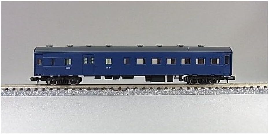 [PO MAY 2024] TOMIX N Gauge Ohani 36 Blue 8550 Model Train Passenger Car - BanzaiHobby