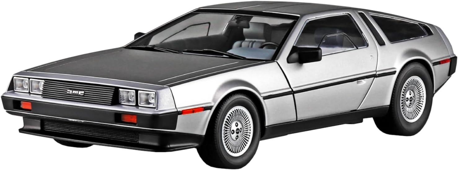 Aoshima 064351 1/24 Bunka Kyozai The Super Car No.21 '82 DeLorean Plastic Model DMC-12 - BanzaiHobby
