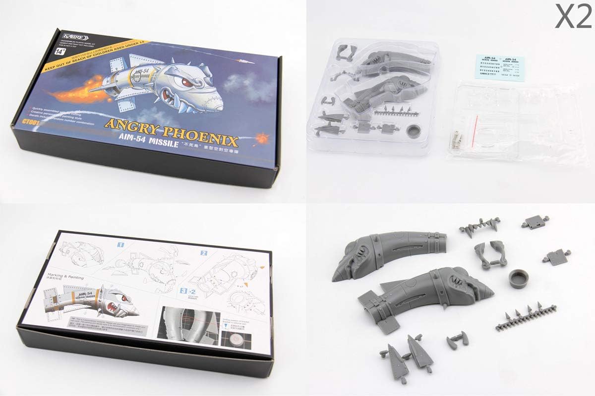 Hasegawa CT001 Saber Model Phoenix AIM-54 Missile - BanzaiHobby