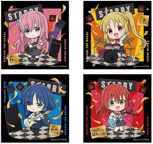 Bandai Chibi Characryl Bocchi The Rock! (Set of 10) - BanzaiHobby