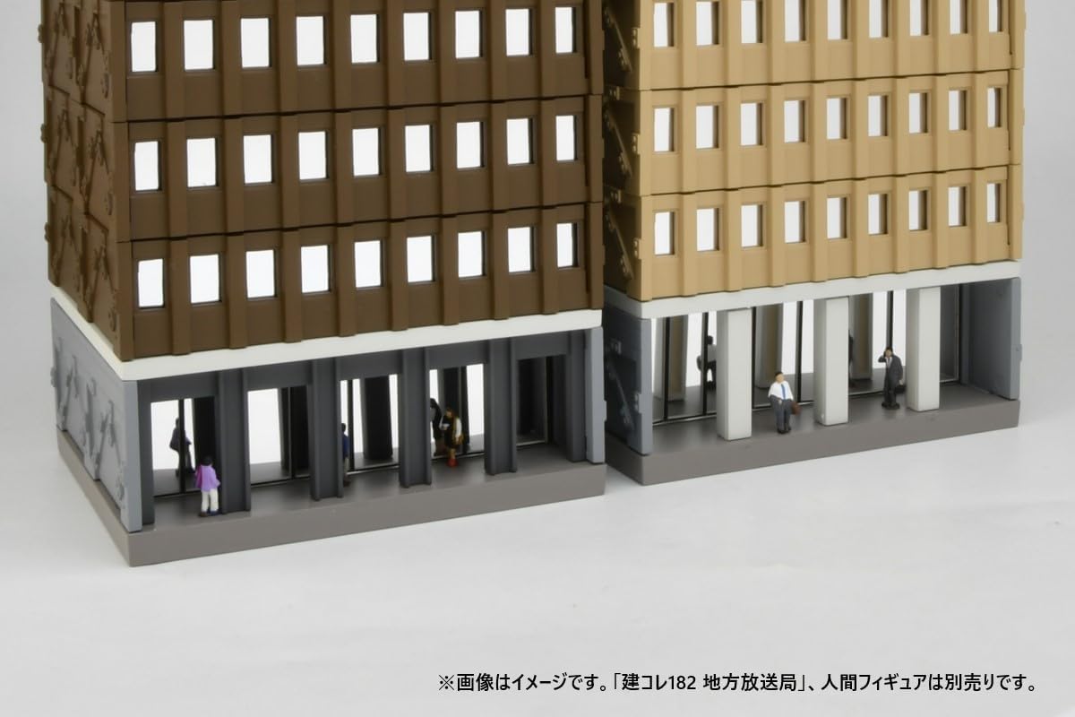 Tomytec (Building 181) Seismic Reinforced Building (N scale) - BanzaiHobby