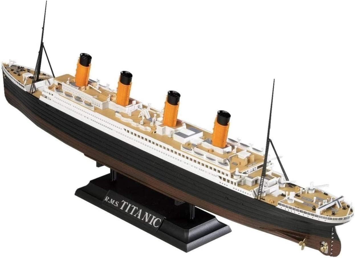 Doyusha 1/700 Amazing! Plastic Model, Vol. 22, R.M.S. Titanic, LED Set - BanzaiHobby