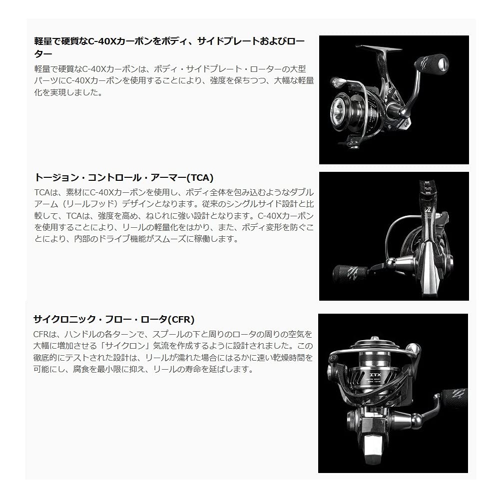 ゼニス(ZENITH) Okuma(オクマ) ITX ITX-1000H (J) 汎用スピニングリール シルバー