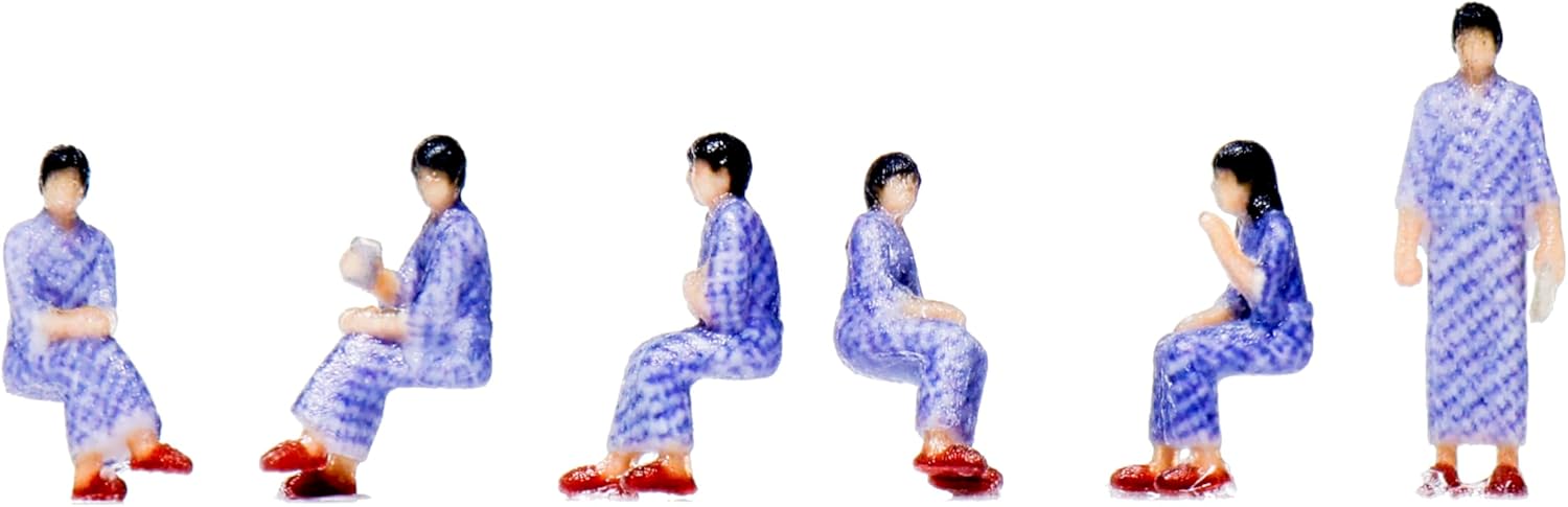 KATO 24-1201 N Gauge Sleeper Train Passenger 1: Relaxing in Yukata - BanzaiHobby