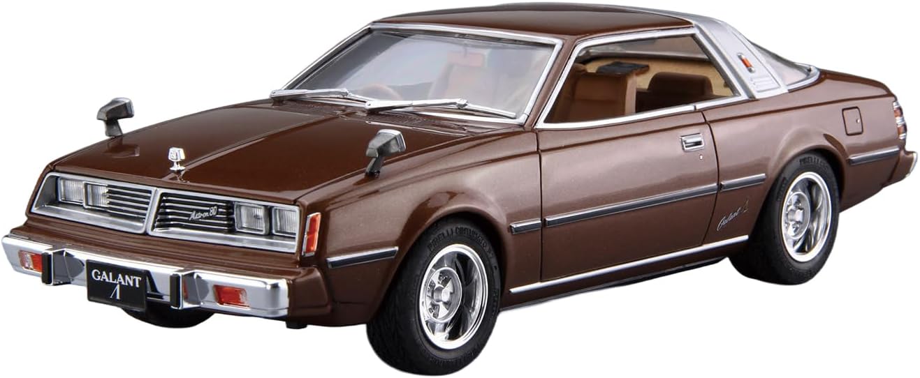 Aoshima 1/24 The Model Car No.78 Mitsubishi A133A Galant Λ '78 - BanzaiHobby