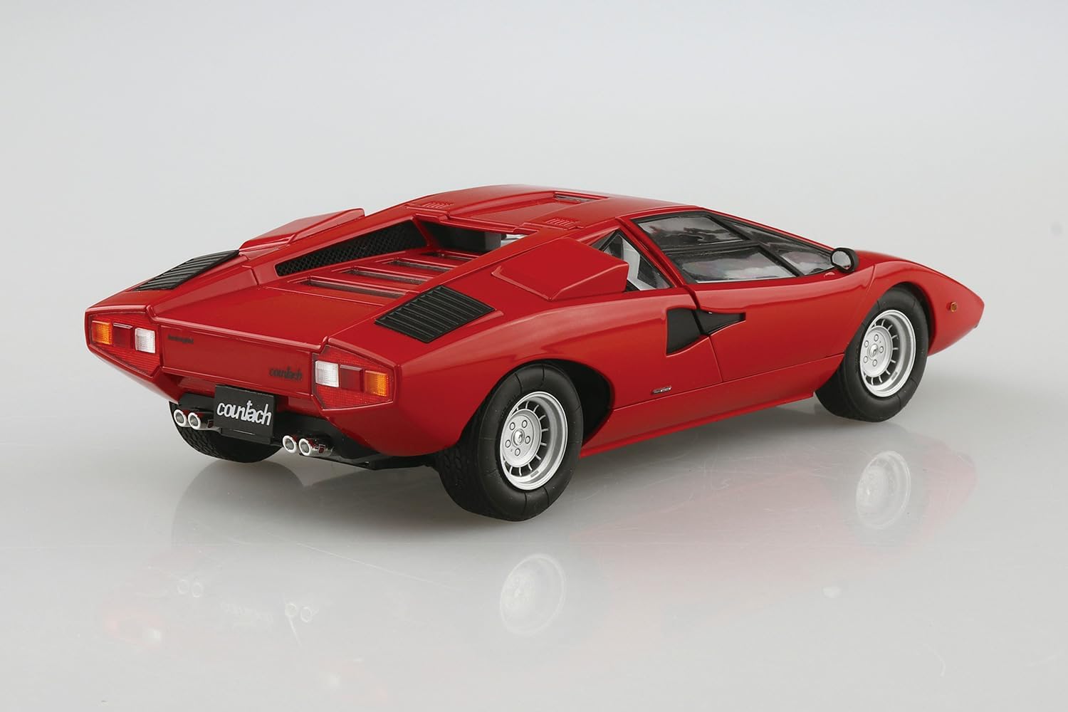 Aoshima 1/24 The Supercar No. 01 '74 Lamborghini Countach LP400