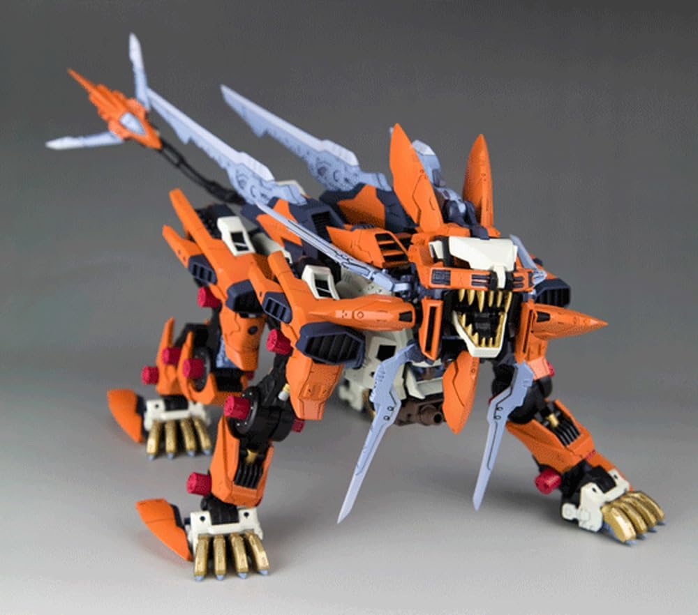 Kotobukiya ZD123R 1/72 HMM ZOIDS RZ-041 Liger Zero Schneider Marking Plus Ver. - BanzaiHobby