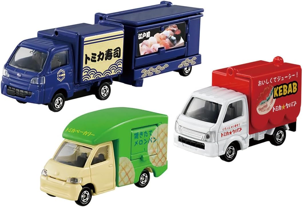 Tomica Gift Let's Eat Together! Tomica Food Shop Set