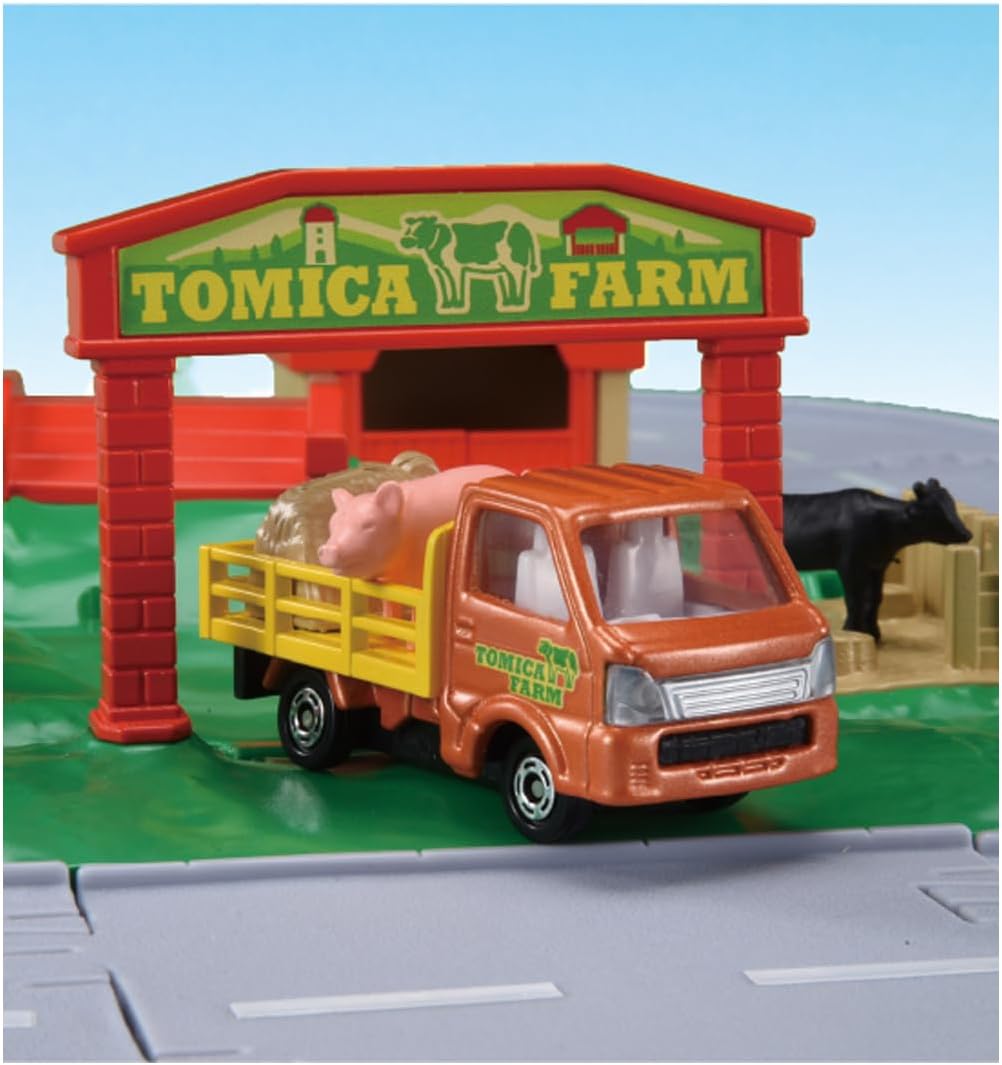 Tomica World Tomica & Town Lively Ranch Set