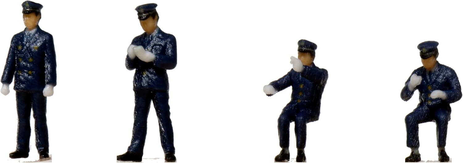 KATO 6-535 HO Gauge Driver/Conductor A (Long Sleeve/Dark Blue) - BanzaiHobby