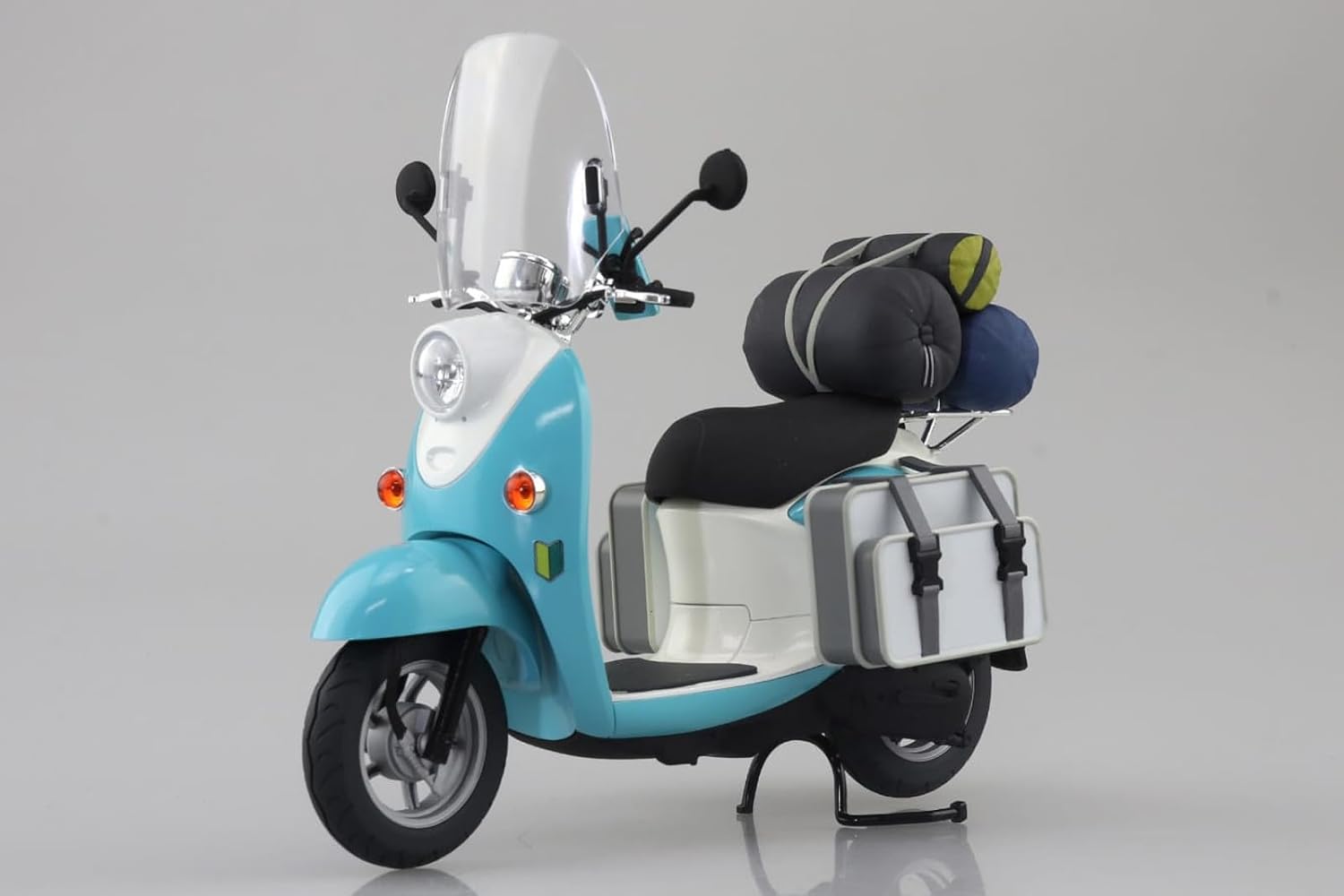 Aoshima 1/12 The Bike Series No.YU-01 Yurucamp SEASON 3 Shima Rin's Scooter - BanzaiHobby