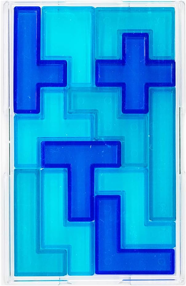 Tenyo TBB-02 Pentomino Brain Block Perpetual Puzzle, Level 2 - BanzaiHobby