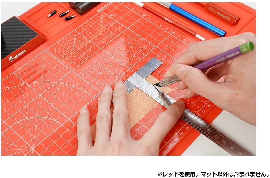 Doyusha Large Glass Cutting Mat Blue Hobby Tools - BanzaiHobby