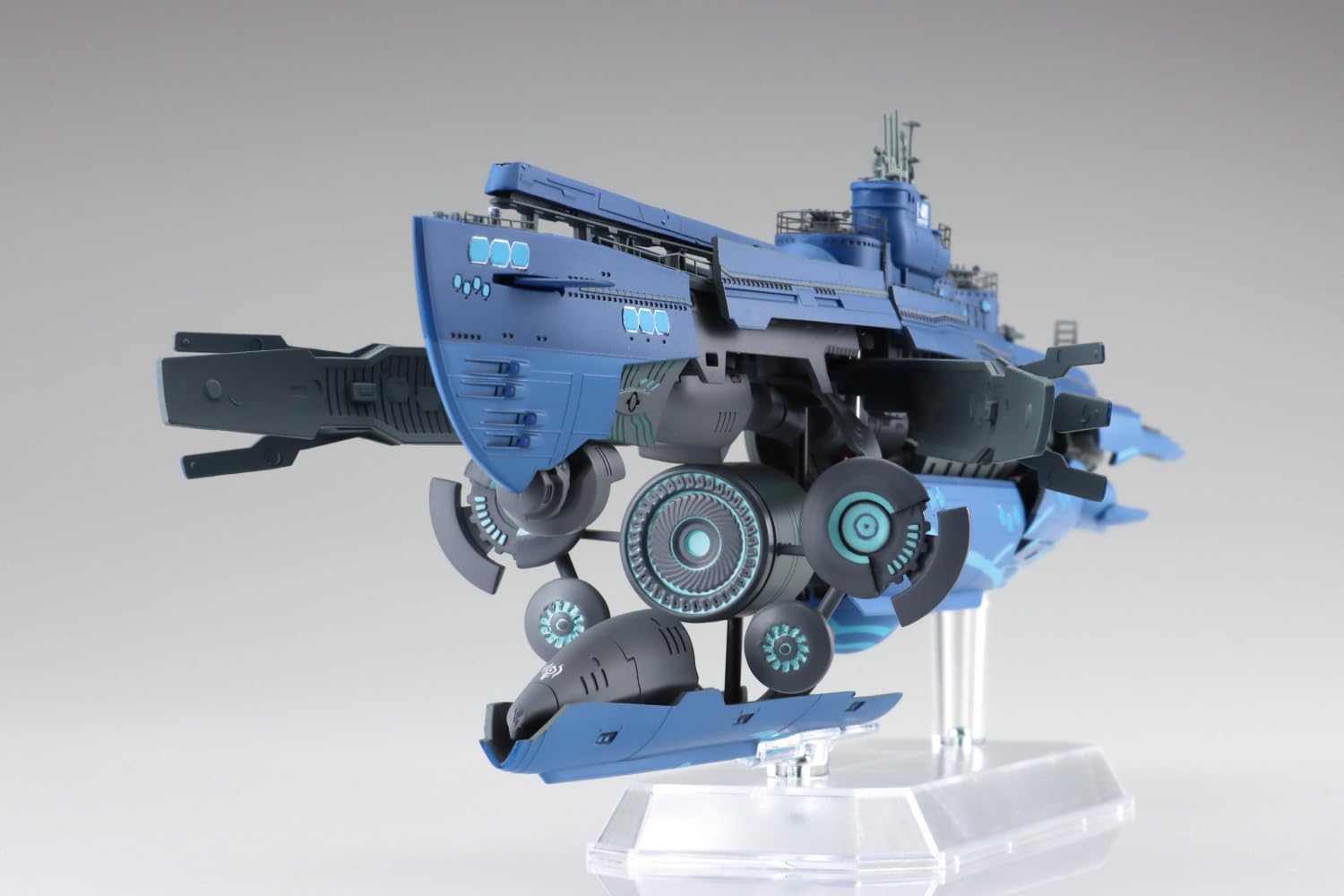 Aoshima 1/350 Arpeggio of Blue Steel - Ars Nova Blue Steel Submarine I-401 - BanzaiHobby