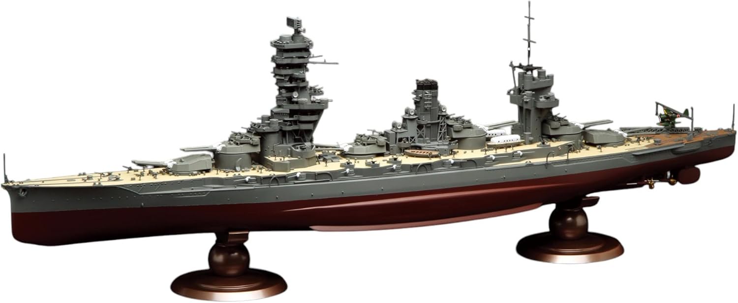 Fujimi 1/350 Ship Model Series No.6 EX-3 Japanese Navy Battleship Fuso (with Imperial Navy Crew Figures) - BanzaiHobby
