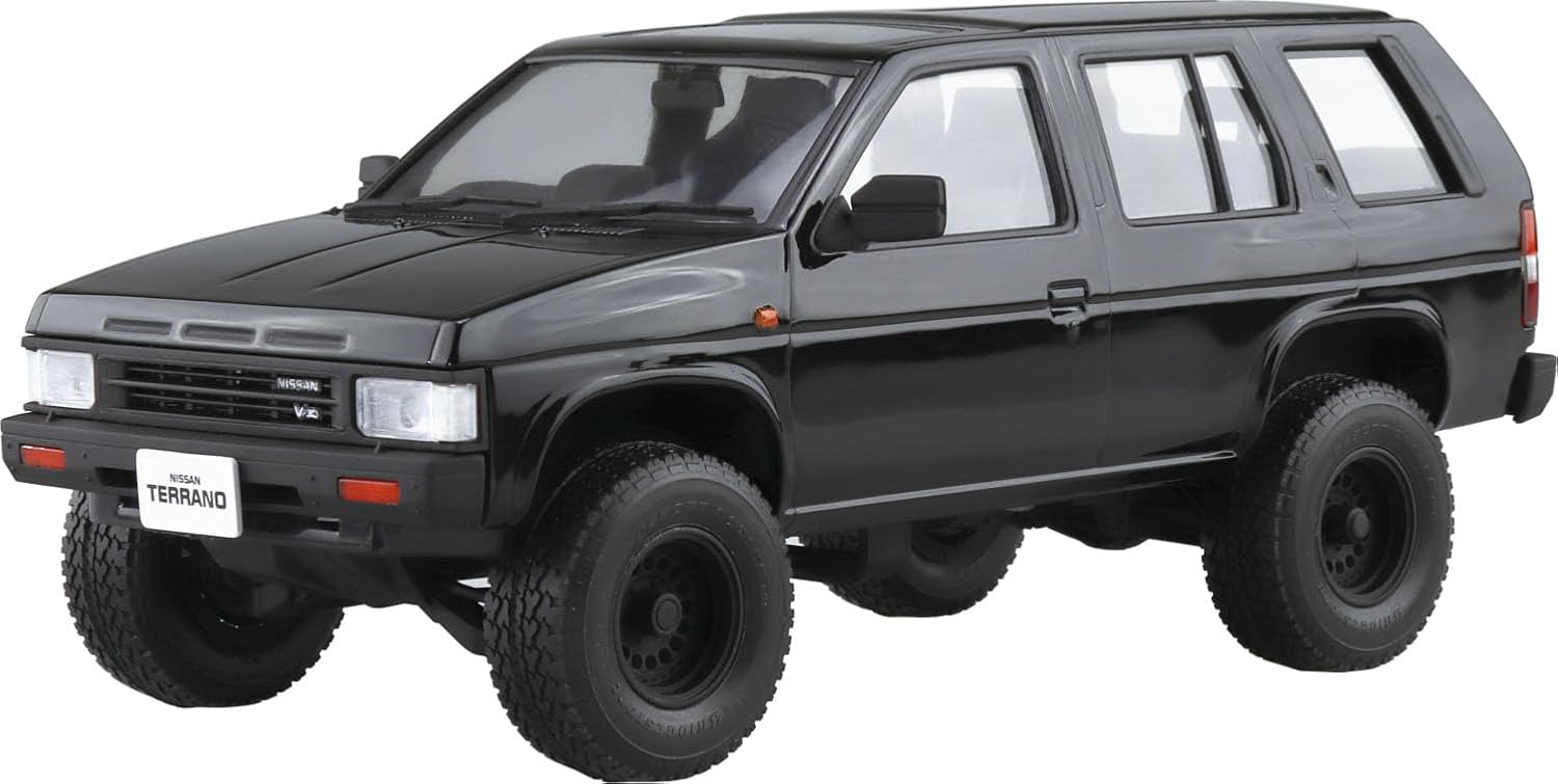 Aoshima 069073 1/24 Bunka Kyozai The Tuned Car Series No.92 Nissan WD21 Terrano Lift Up '91 - BanzaiHobby