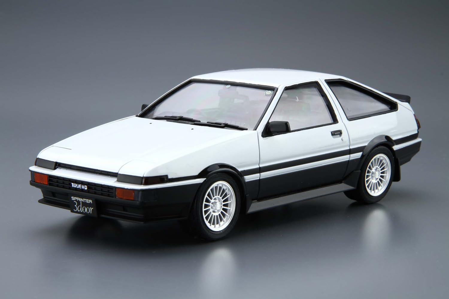 Aoshima 1/24 The Model Car Series No.5 Toyota AE86 Sprinter Trueno GT-APEX '85 - BanzaiHobby