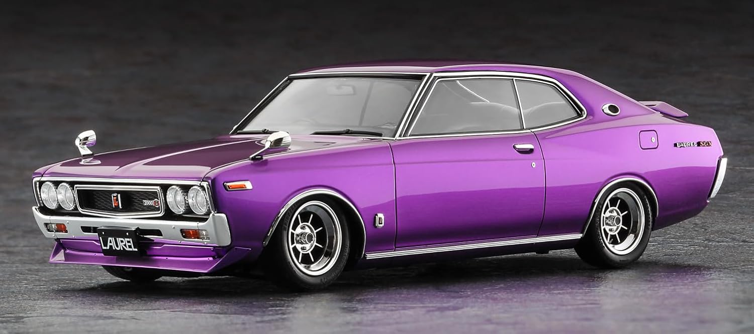 Hasegawa 20820 1/24 Nissan Laurel HT 2000SGX (KHC130) Late Version (1973) Custom Version - BanzaiHobby