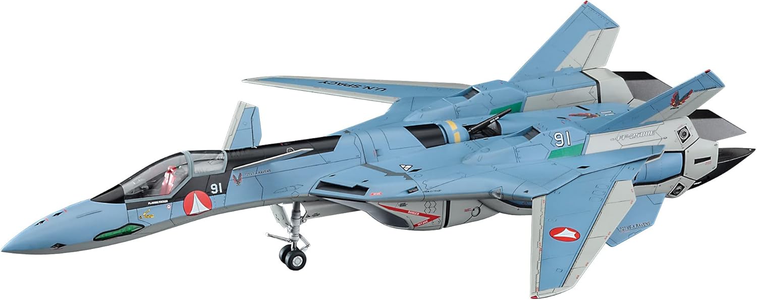 Hasegawa 65873 1/48 VF-19A VF-X Ravens (Macross Plus) - BanzaiHobby