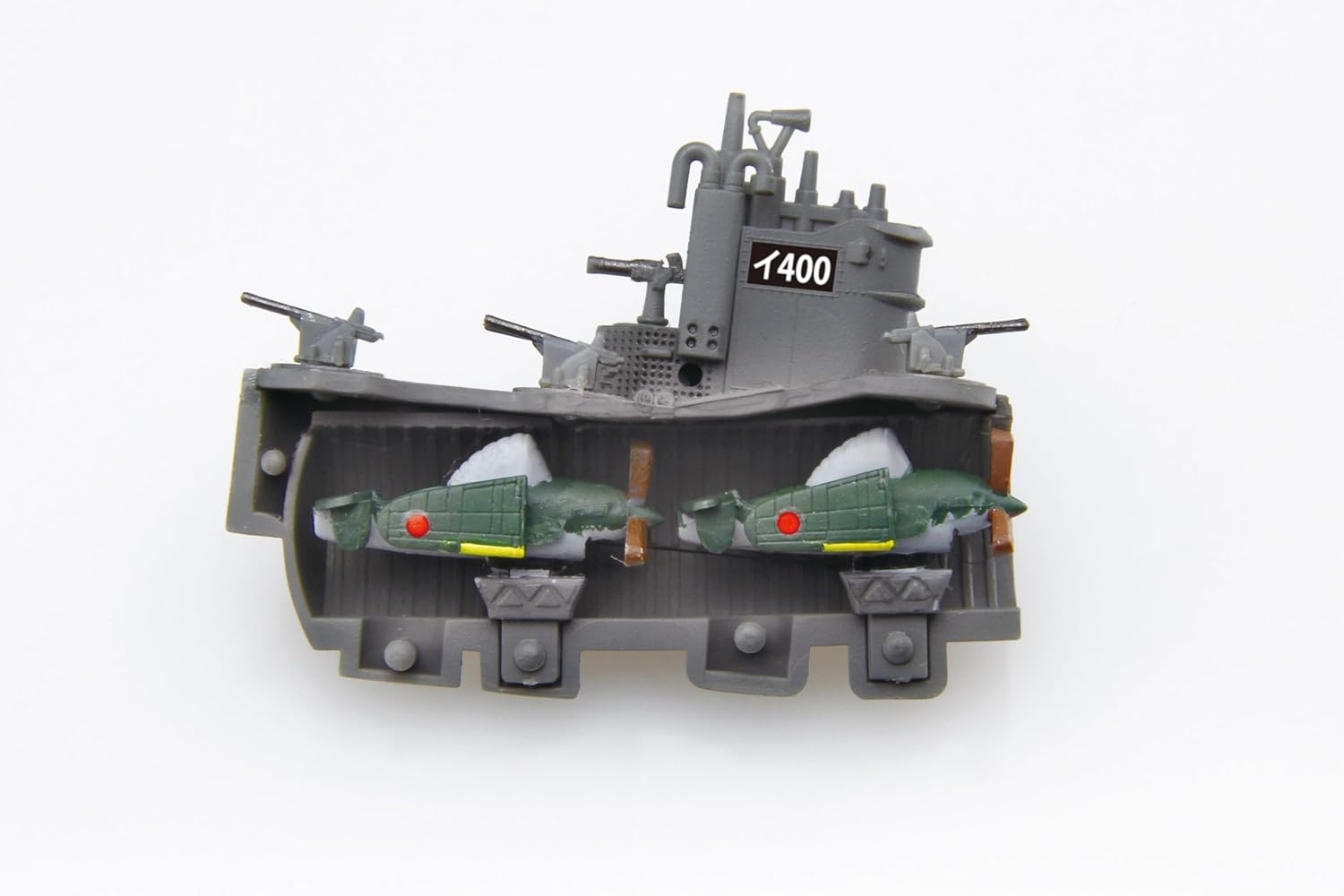 Fujimi 423104 Chibi Maru Kantai Series No.17 Chibi Maru Kantai I400 Type Submarine, Set of 2 TK-17 - BanzaiHobby