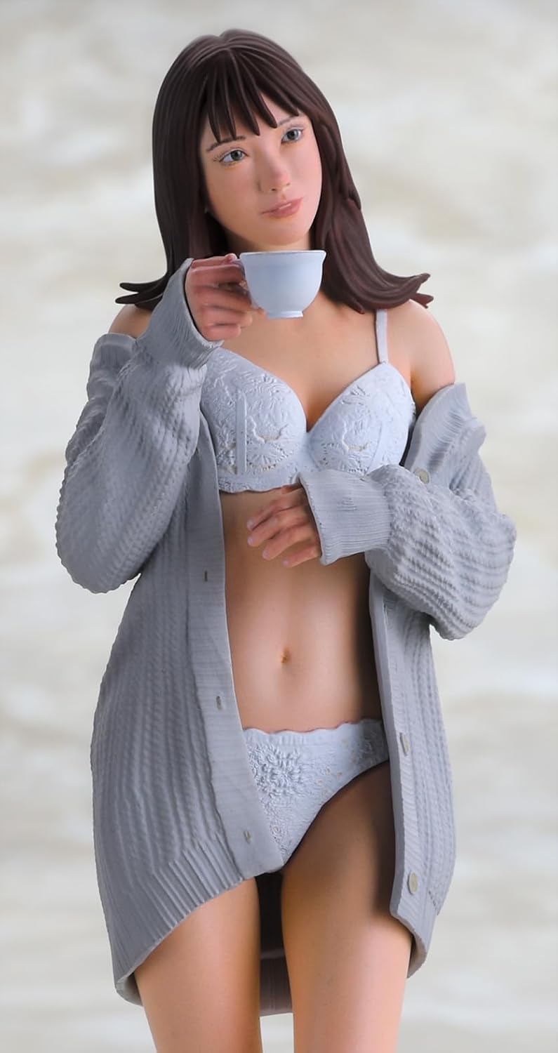 Hasegawa SP684 1/12 12 Real Figure Collection No.46 Afternoon Milk Tea - BanzaiHobby