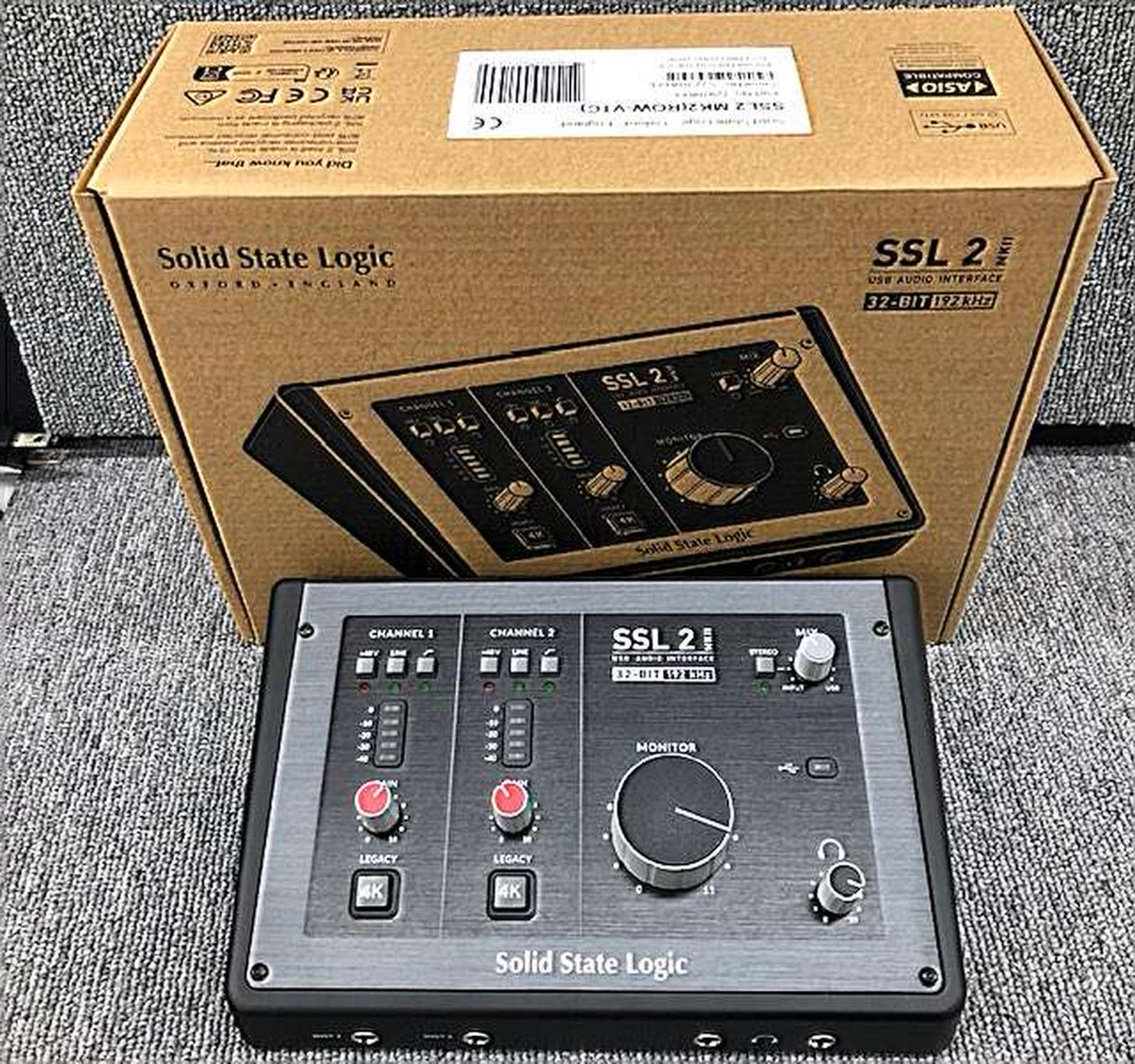 SOLID STAGE LOGIC Audio Interface: SSL2 MKII.