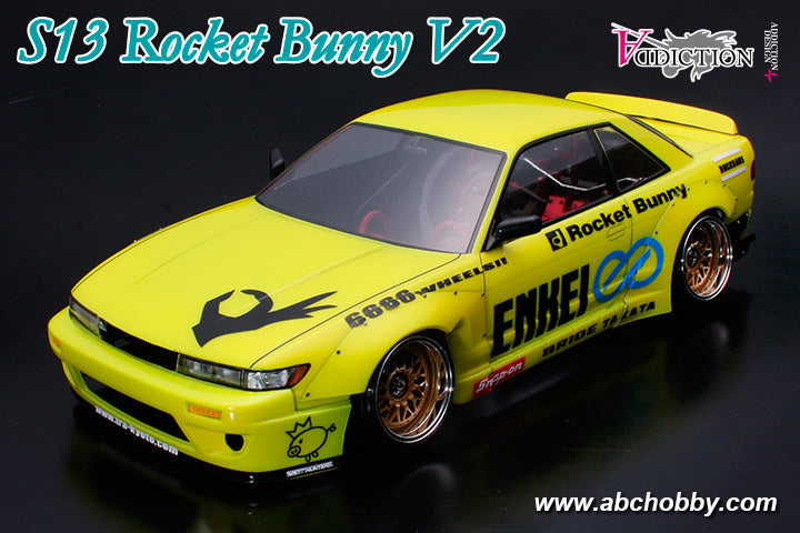 ABC Hobby 67174 1/10 S13 Silvia Rocket Bunny - ABC Hobby Banzai Hobby