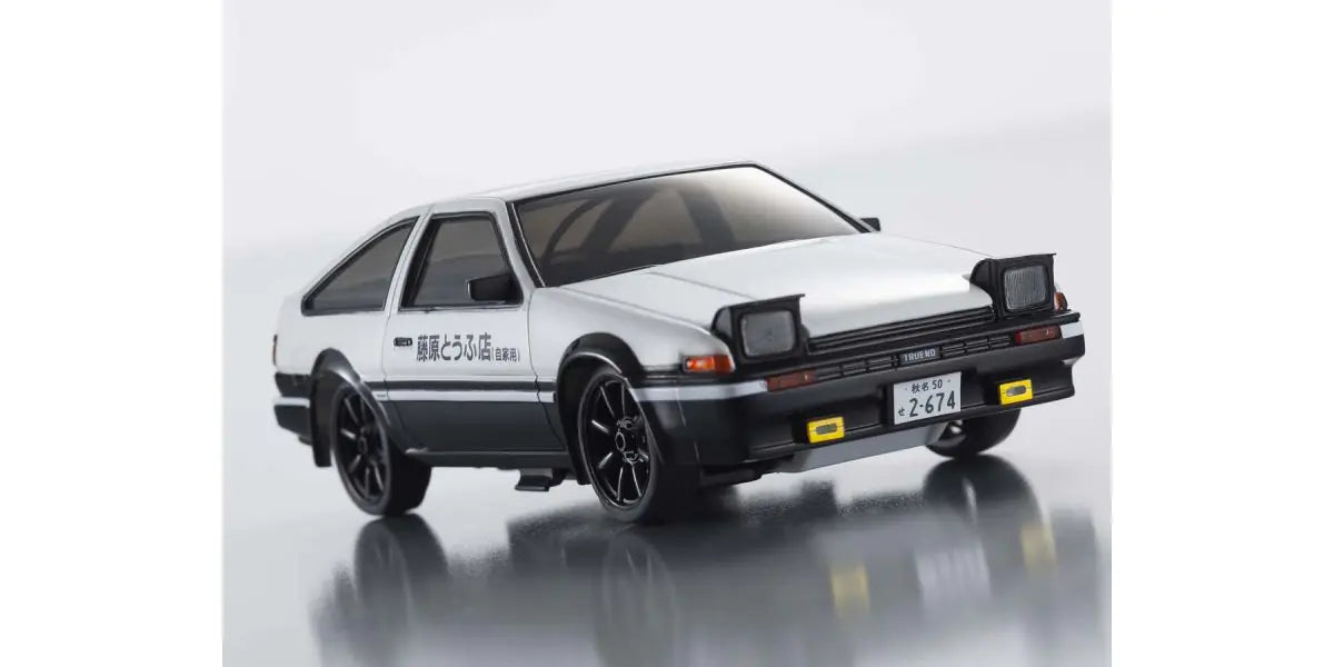 Kyosho Initial D FIRST MINI-Z for Toyota Sprinter Trueno AE86 (White/Black)