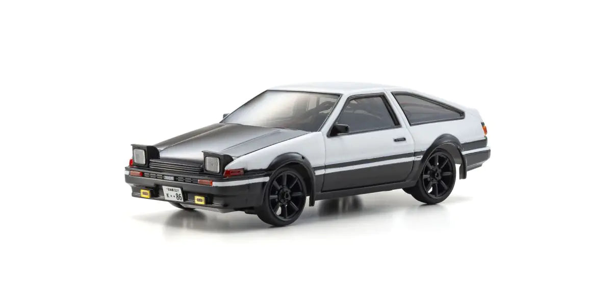 Kyosho 66612 First MiniZ Toyota Sprinter Trueno (White / Black) - BanzaiHobby