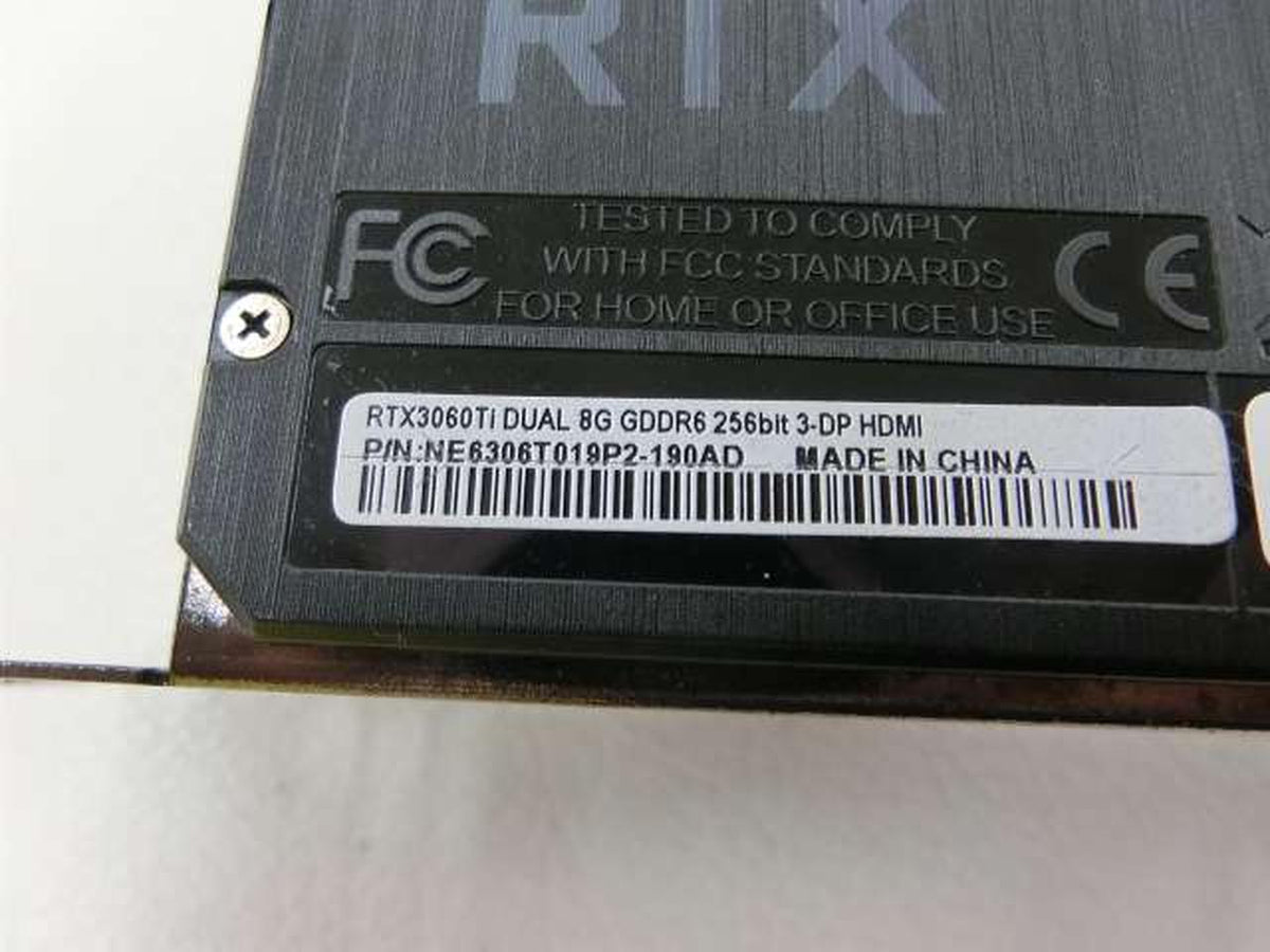 PALIT RTX3060Ti RTX3060TI