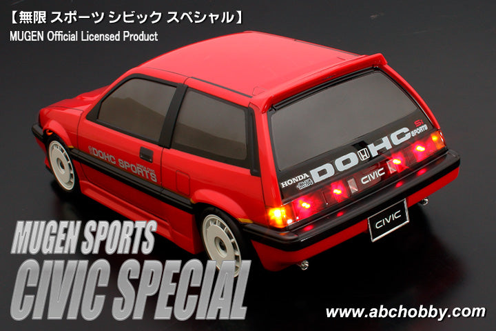 ABC Hobby 67333 1/10M 225 MUGEN Sports Civic Special - ABC Hobby Banzai Hobby