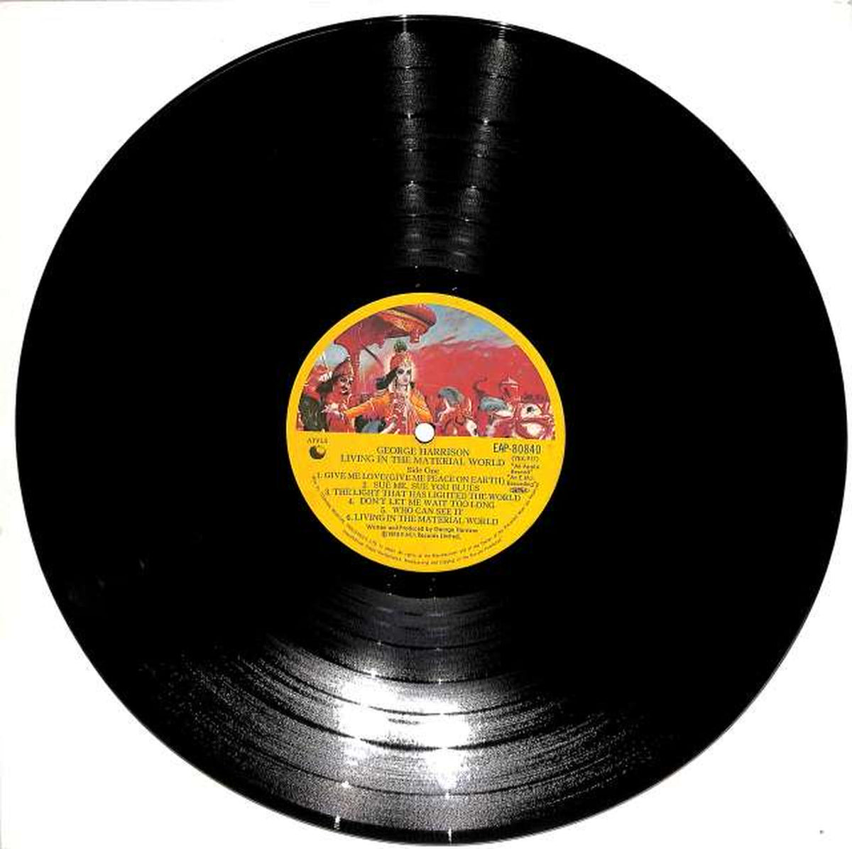 Toshiba Music Industry George Harrison "Living in the Material World" EAP-80840