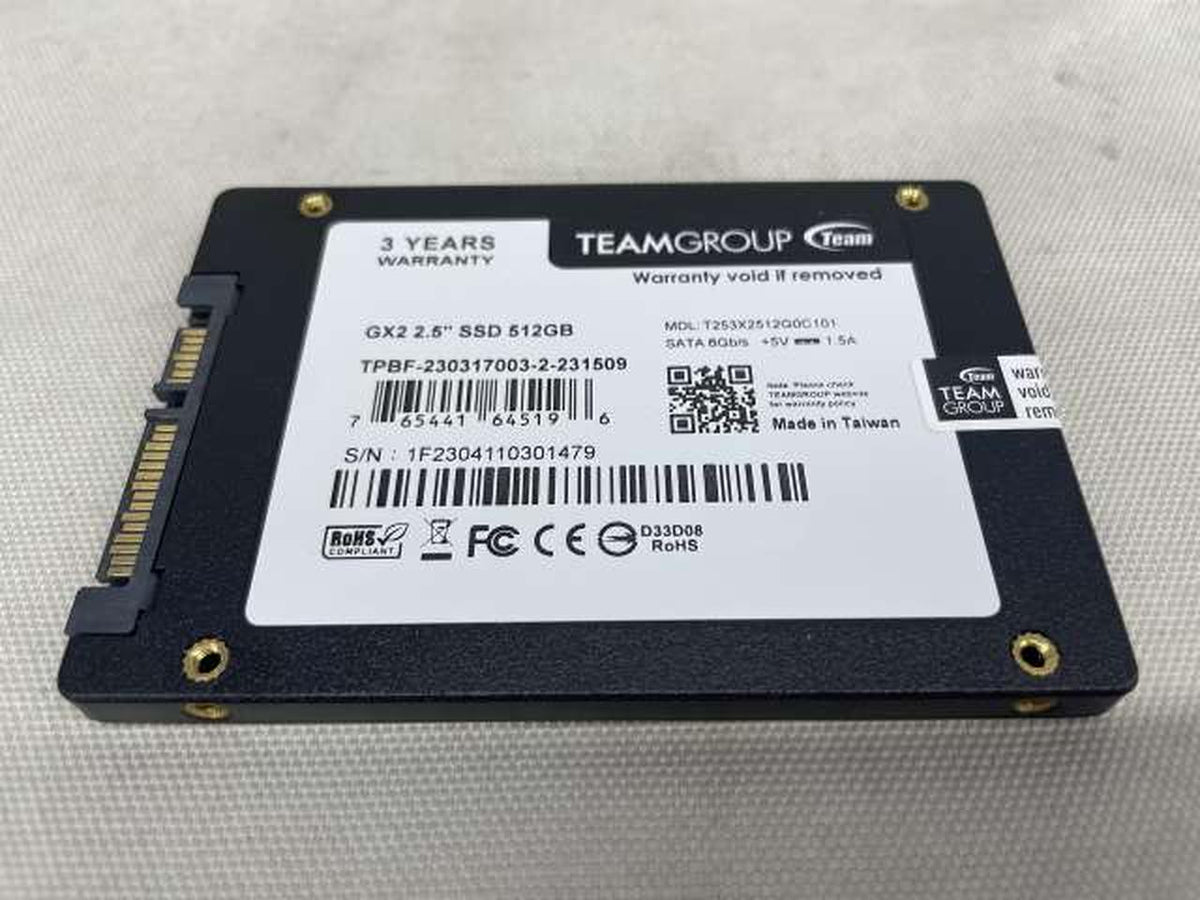 TEAMGROUP SSD501GB-999GB T253X2512G0C101 - Banzai Thrifting | BanzaiHobby